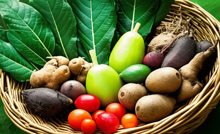 Resgatando Ingredientes Esquecidos Cesta com ingredientes esquecidos como ora-pro-nóbis e araruta